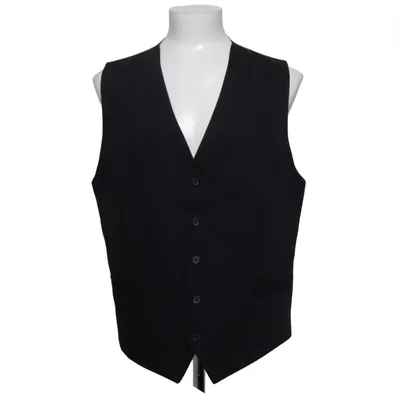 Suit vest (Black) from Sergio Rossi Cotton