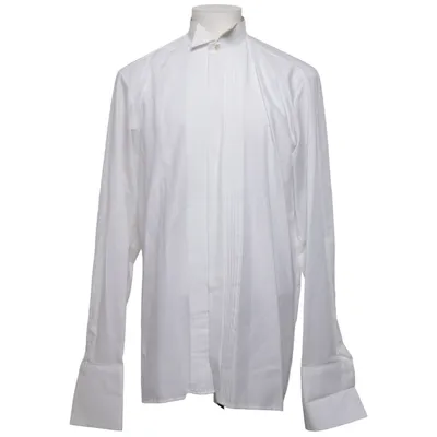Smokingskjorte (Hvid) fra Bosweel Bomuld, Polyester