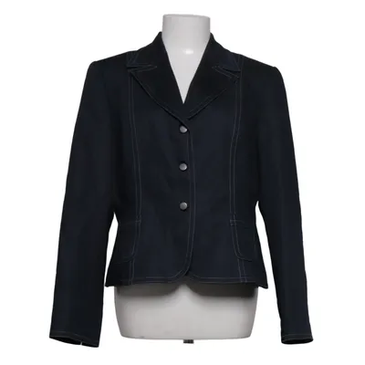 Blazer (Bleu) de Tahari Coton, Élasthane, Polyester