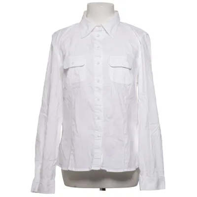 Shirt (Wit) van Greenhouse Katoen, Elastaan