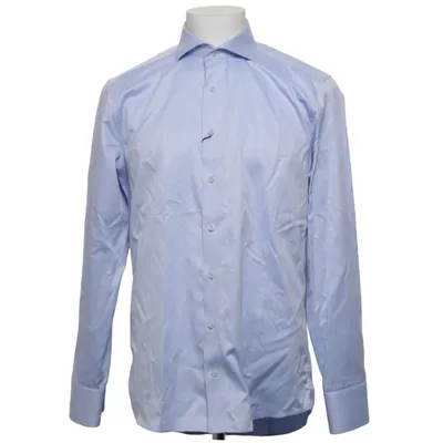 Shirt (Blauw) van Tailor Store Katoen
