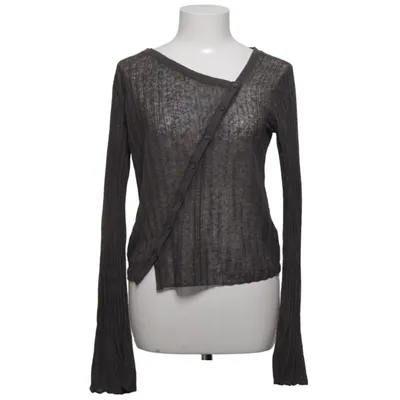 Cardigan (Zwart) van Weekday Polyester, Linnen