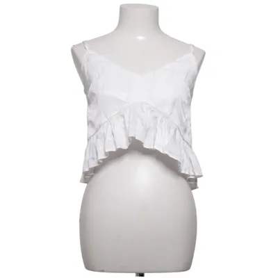 Top (Wit) van Anika Teller x NA-KD Polyester, Viscose