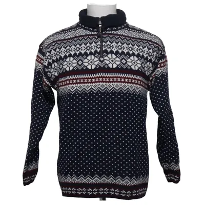Lusekofte (Bleu, Blanc, Rouge) de Natural Style Laine