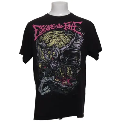 T-shirt (Black, Multicolored) from Delta