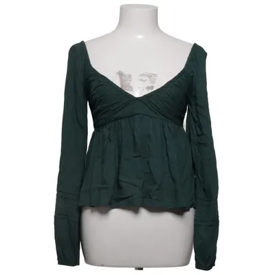 Blouse (Green) from Hollister Elastane, Polyester, Viscose