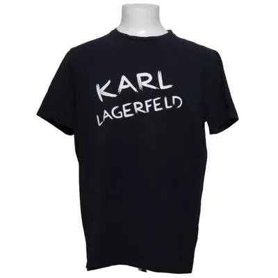 T-shirt (Sort) fra Karl Lagerfeld Bomuld, Elastan