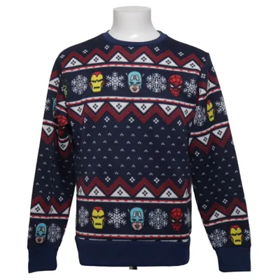 Jultröja (Blå, Flerfärgad) från Mad Engine Polyester