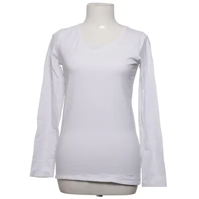 Langærmet t-shirt (Hvid) fra 365 Sunshine Bomuld, Elastan