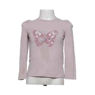 Langarmshirt (Pink) von Name It Elasthan, Bio-Baumwolle