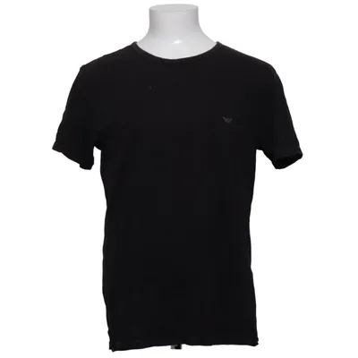 T-shirt (Zwart) van Emporio Armani Underwear Katoen