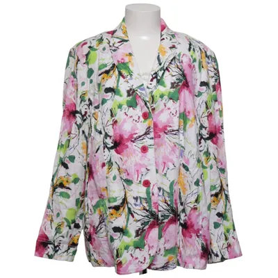 Kavaj (Rosa, Grön, Gul, Vit) från Canda Premium Linne, Viskos