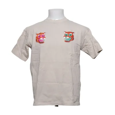 T-shirt (Beige) van Onitsuka Tiger Katoen