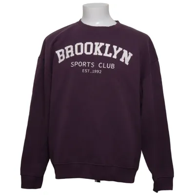 Collegetröja (Lila) från Iconic Bomull, Polyester