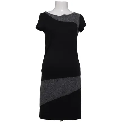 Klänning (Svart, Vit) från Zero Elastan, Polyester, Viskos