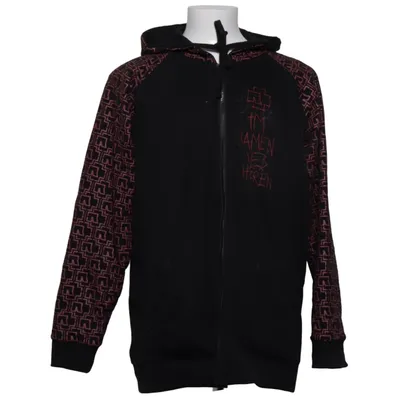 Sweat à capuche (Noir, Rose) de Rammstein Coton, Polyester