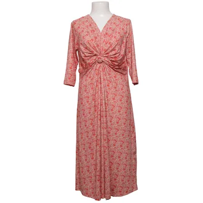 Långklänning (Röd, Vit) från Tina Tunika Elastan, Polyester