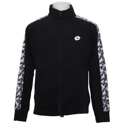 Trainingsjack (Zwart, Grijs) van Lotto Katoen, Polyester