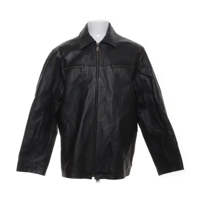Læderjakke (Sort) fra Explorer Læder, Polyester