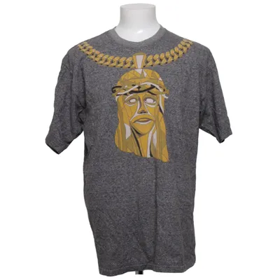 T-shirt (Gray) from Crooks & Castles Cotton