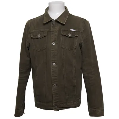 Veste en jean (Vert) de Liquor N Poker Coton