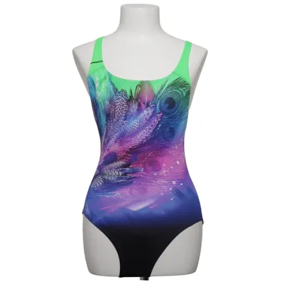 Badedragt (Blå, Flerfarvet) fra Speedo Polybutylen, Polyester