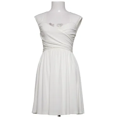 Dress (White) from Chiara Forthi Elastane, Polyester