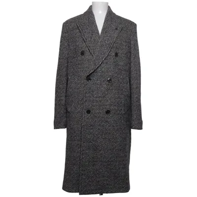 Manteau (Gris, Noir) de Tommy Hilfiger Laine