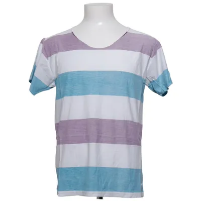 T-shirt (Blå, Vit, Lila) från Adrian Hammond Bomull