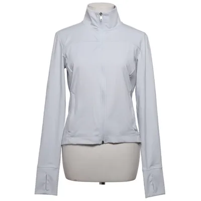 Træningsjakke (Grå) fra H&M Sport Elastan, Polyester