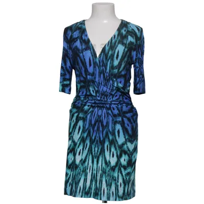 Omlottklänning (Blå, Svart, Vit) från Blacky Dress Elastan, Viskos