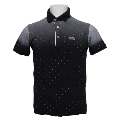 Poloshirt (Zwart, Wit) van Hugo Boss Katoen, Elastaan