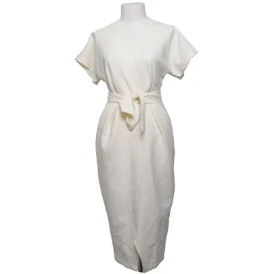 Robe portefeuille (Blanc) de Closet London Polyester