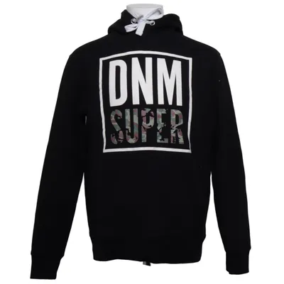 Hoodie (Black) from DNM Cotton, Polyester
