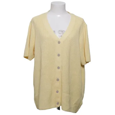 Cardigan (Jaune) de Paola! Acrylique, Coton