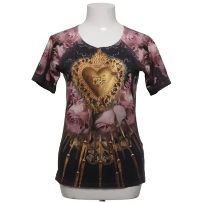 T-shirt (Black, Pink, Gold) from Vanasch Cotton, Elastane