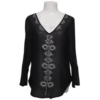 Blouse (Black) from Oxygene Polyester