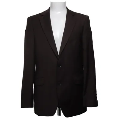 Blazer (Marron) de Commander Viscose, Laine