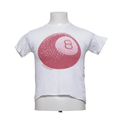 T-shirt (White, Red) from Gildan Cotton