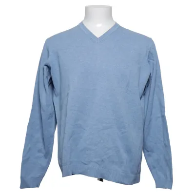 Pullover (Blue) from Finshley & Harding Cashmere, Cotton