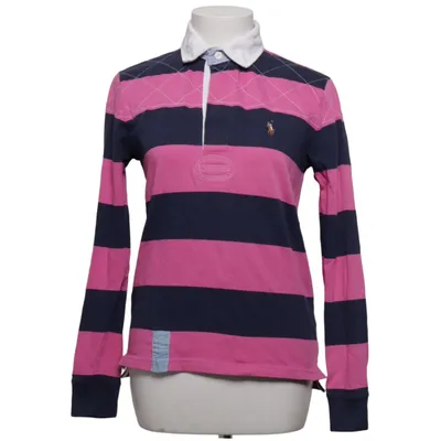 Rugbytrøje (Pink, Blå) fra Ralph Lauren Sport Bomuld