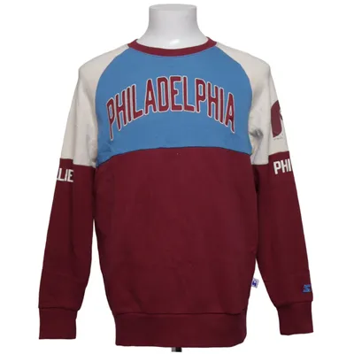 Sweatshirt (Rouge, Bleu, Blanc) de Starter Coton, Polyester