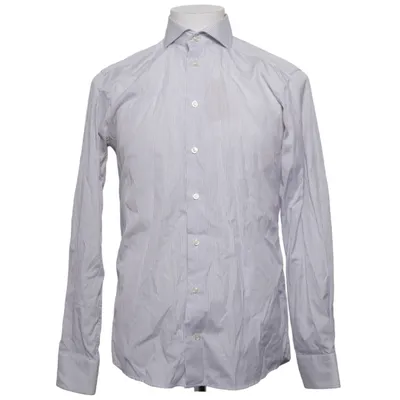 Shirt (Blauw, Wit) van Eton Katoen
