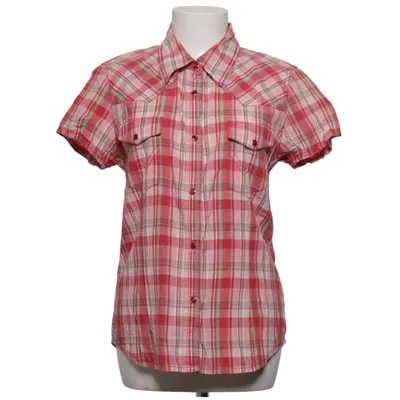 Chemise à manches courtes (Rouge, Rose, Vert) de Wrangler Coton
