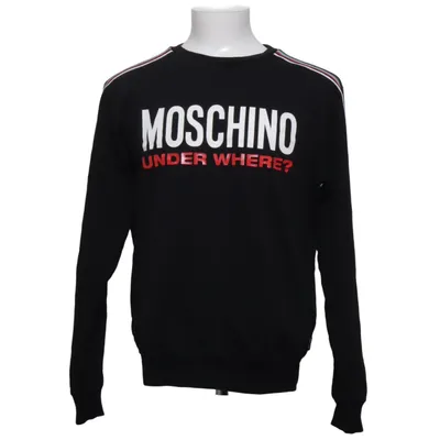 Sweatshirt (Sort, Flerfarvet) fra Moschino Underwear Bomuld, Elastan