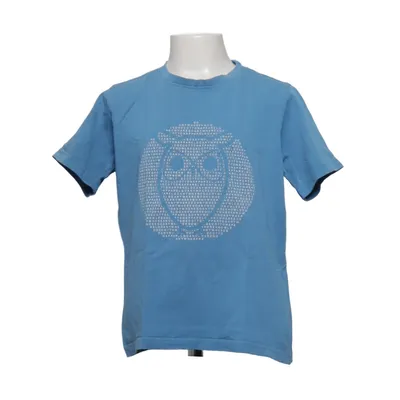 T-shirt (Blauw) van Knowledge Cotton Apparel Organisch katoen
