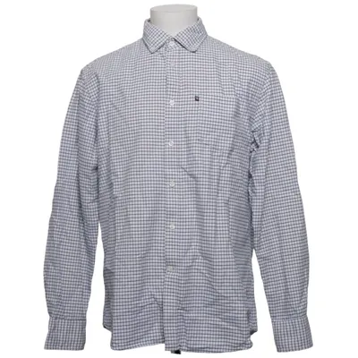 Chemise (Blanc, Bleu) de U.S. Polo Assn. Coton