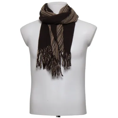 Halsduk (Brun, Beige) från Woolmark Ull