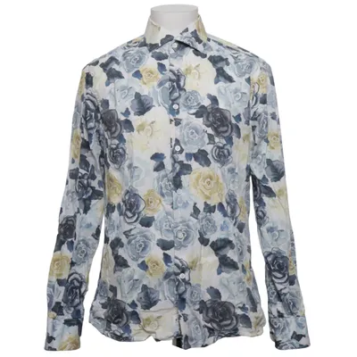 Shirt (Wit, Blauw, Meerkleurig) van Hampton Republic Katoen