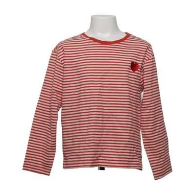 Långärmad t-shirt (Röd, Vit) från Rikiki Bomull